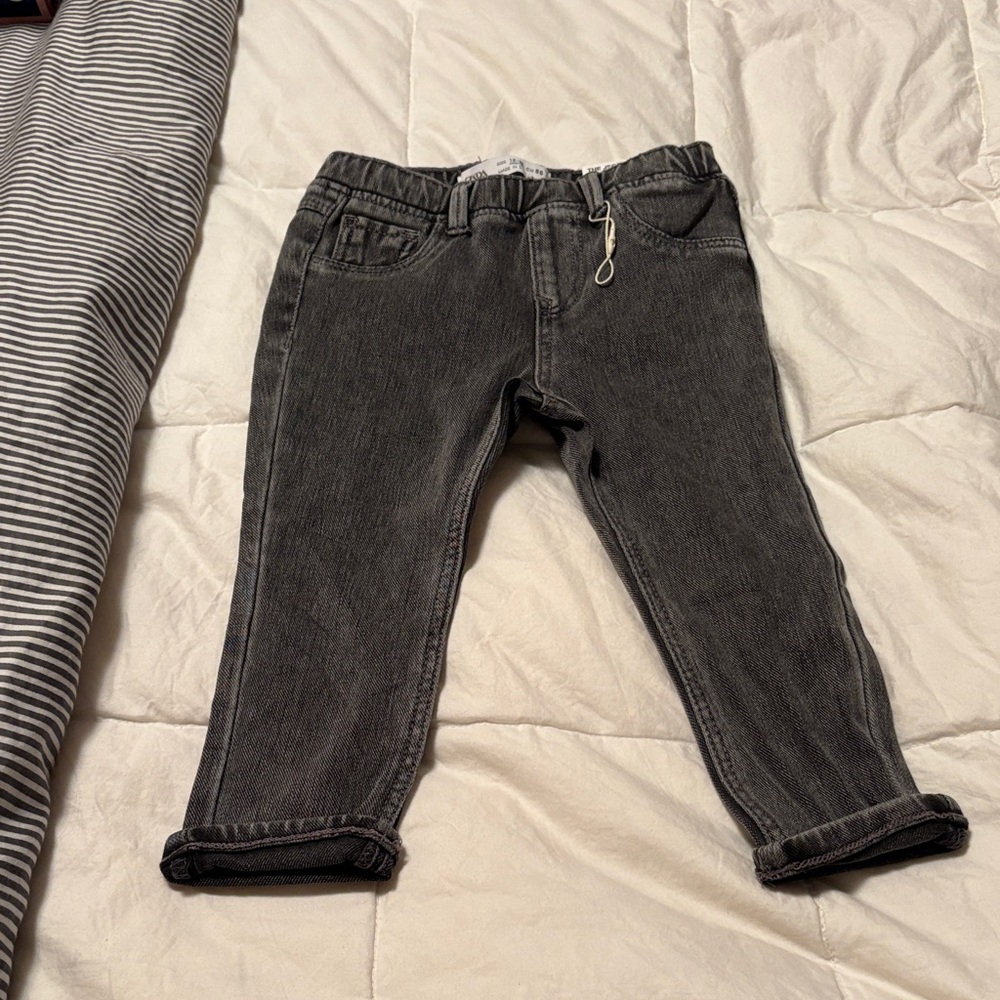 Zara  black gray  The jegging pant